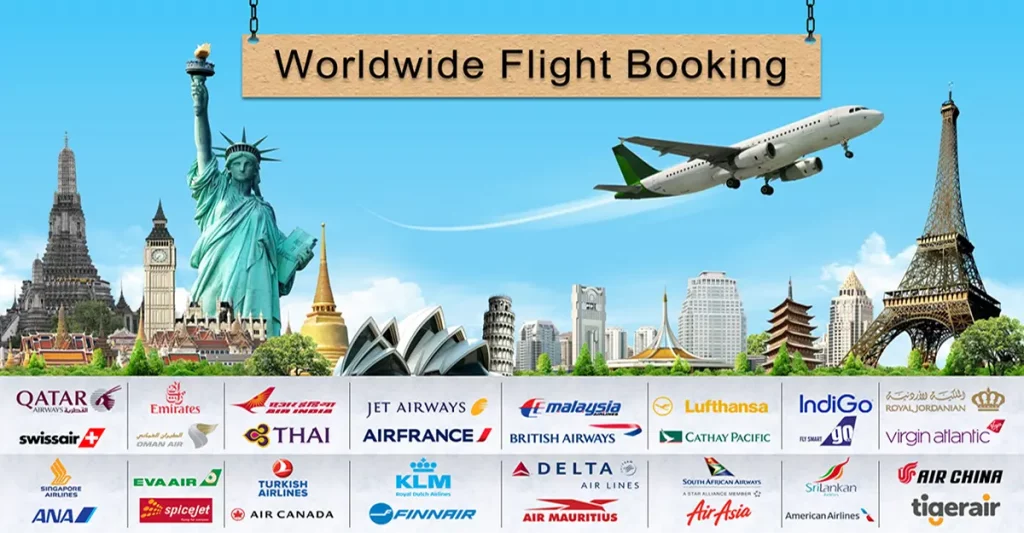 International and Domestic Flight Tickets Booking